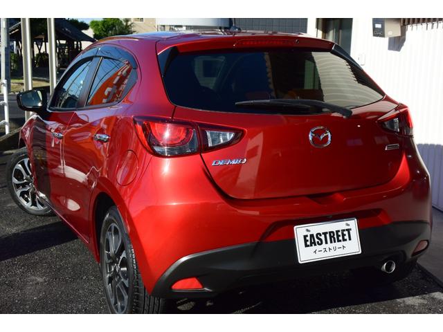 デミオ ＸＤツーリング　禁煙車　純正ナビ　バックカメラ　フルセグＴＶ　ＬＥＤヘッドライト　クルーズコントロール　ＤＶＤ再生　パドルシフト　ブラウンシートカバー　プッシュスタート　フロアマット　サイドバイザー　純正１６ＡＷ（6枚目）