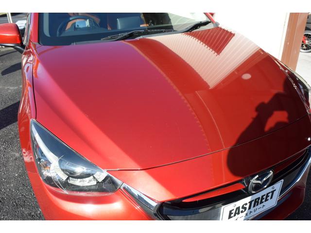 デミオ ＸＤツーリング　禁煙車　純正ナビ　バックカメラ　フルセグＴＶ　ＬＥＤヘッドライト　クルーズコントロール　ＤＶＤ再生　パドルシフト　ブラウンシートカバー　プッシュスタート　フロアマット　サイドバイザー　純正１６ＡＷ（22枚目）