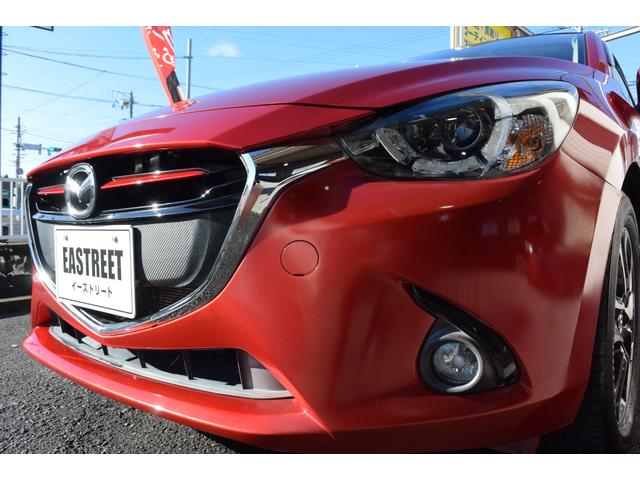 デミオ ＸＤツーリング　禁煙車　純正ナビ　バックカメラ　フルセグＴＶ　ＬＥＤヘッドライト　クルーズコントロール　ＤＶＤ再生　パドルシフト　ブラウンシートカバー　プッシュスタート　フロアマット　サイドバイザー　純正１６ＡＷ（25枚目）