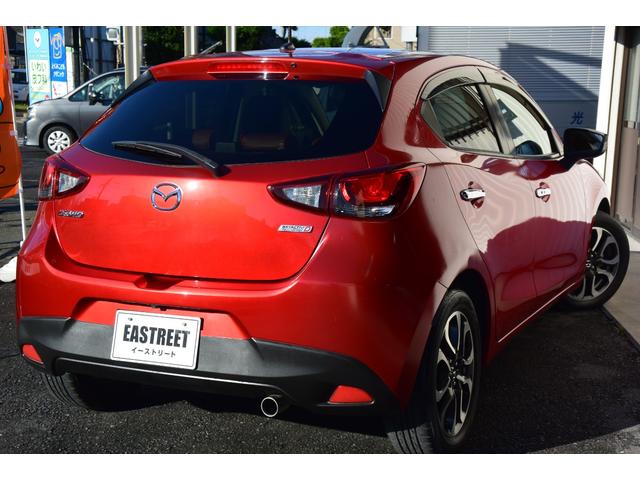 デミオ ＸＤツーリング　禁煙車　純正ナビ　バックカメラ　フルセグＴＶ　ＬＥＤヘッドライト　クルーズコントロール　ＤＶＤ再生　パドルシフト　ブラウンシートカバー　プッシュスタート　フロアマット　サイドバイザー　純正１６ＡＷ（80枚目）