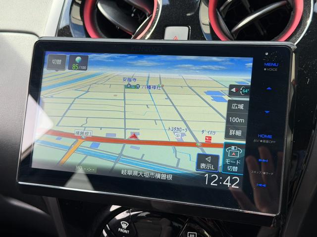 ノート ニスモ　Ｓ　ケンウッド８インチナビゲーション／３連メーター／ＴＥＩＮ車高調／コムテック３６０°前後ドライブレコーダー／ＨＫＳマフラー／ＬＥＤヘッドライト／カロッツェリアツィーター／ＥＴＣ／バックカメラ／禁煙車（29枚目）