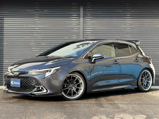 カローラスポーツ Ｇ　Ｚ　ＫＵＨＬ　ＫＲＵＩＳＥエアロキット／ＶＥＲＺ１９インチホイール／純正１０．５インチディスプレイオーディオナビ／ビルトインＥＴＣ／前後ドライブレコーダー／ＲＳＲ　Ｔｉ２０００ダウンサス／禁煙車（4枚目）