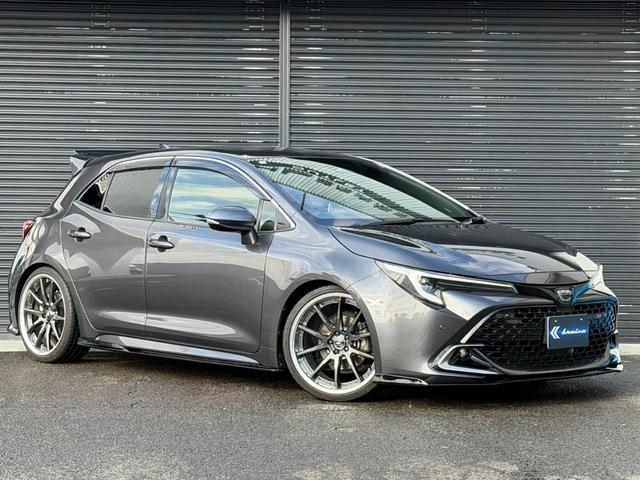 カローラスポーツ Ｇ　Ｚ　ＫＵＨＬ　ＫＲＵＩＳＥエアロキット／ＶＥＲＺ１９インチホイール／純正１０．５インチディスプレイオーディオナビ／ビルトインＥＴＣ／前後ドライブレコーダー／ＲＳＲ　Ｔｉ２０００ダウンサス／禁煙車（12枚目）