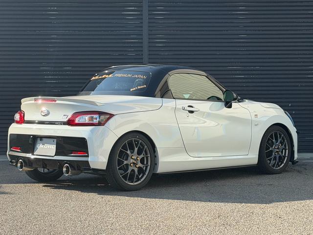 コペン ＧＲ　スポーツ　ＧＲエアロキット／ＨＫＳ２テールマフラー／ＲＥＣＡＲＯシート／パイオニアナビゲーション／バックカメラ／ＥＴＣ／ＬＥＤヘッドライト／ＢＢＳ１６インチホイール／ＢＬＩＴＺ車高調／シートヒーター／禁煙車（10枚目）