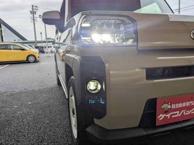 タフト Ｇ　届出済未使用車／ＬＥＤ／ガラスルーフ／衝突軽減ブレーキ／前席シートヒーター／レーダークルーズ／スマートキー／イモビライザー（18枚目）