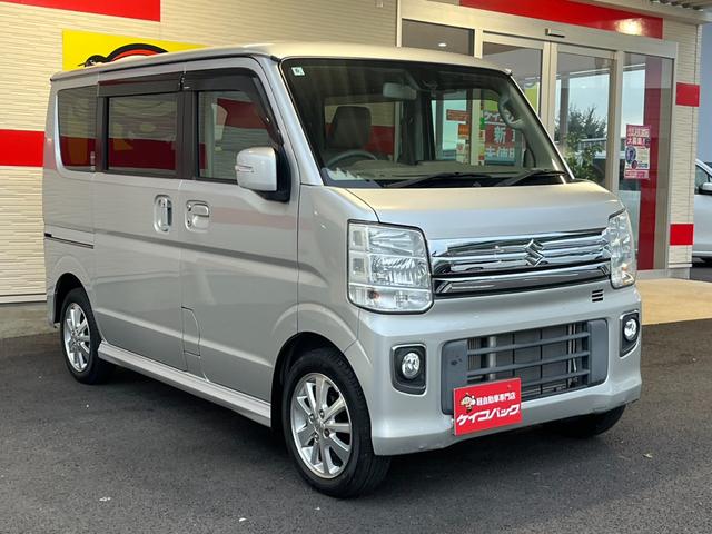 エブリイワゴン PZターボスペシャル 4WD/両側電動スライド/HID/衝突軽減ブレーキ/シートヒーター/スマートキー/イモビライザー/オートライト/オートエアコン(25枚目)