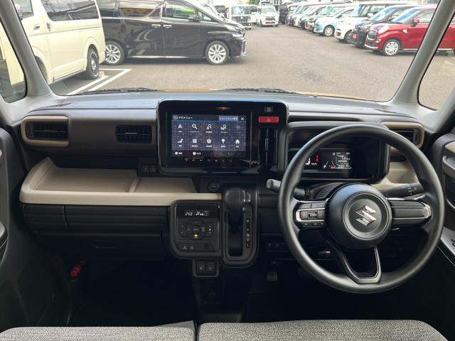 スペーシア ハイブリッドX ツートン/両側電動スライド/禁煙/9型ナビTV/Bluetooth/LED/全周囲カメラ/ドライブレコーダー/衝突軽減ブレーキ(8枚目)