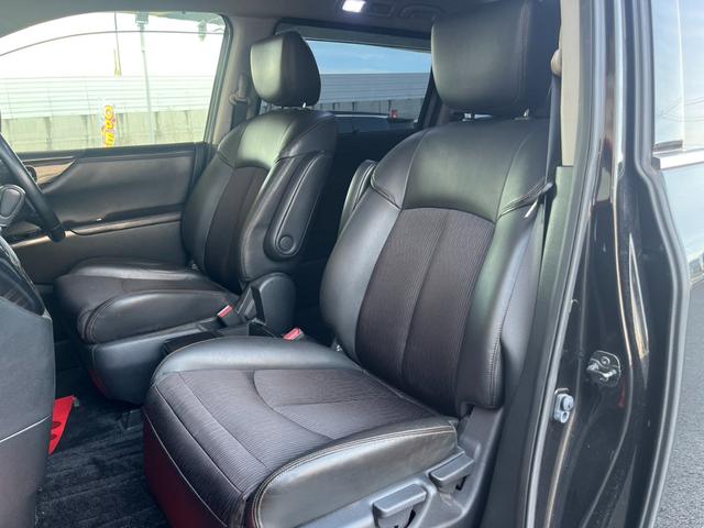 エルグランド ２５０ハイウェイスター　／フリップモニター／８型ナビＴＶ／両側電動スライド／黒半革／Ｂｌｕｅｔｏｏｔｈ／後期／ＬＥＤ／バックカメラ／ＥＴＣ／クルーズコントロール（9枚目）