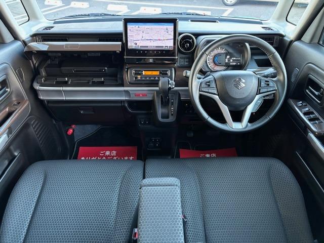 スペーシアギア ハイブリッドＸＺ　ターボ　ツートン４ＷＤ／両側電動スライド／禁煙／ナビＴＶ／Ｂｌｕｅｔｏｏｔｈ／ＬＥＤ／全周囲カメラ／ＥＴＣ／衝突軽減ブレーキ／前席シートヒーター（8枚目）
