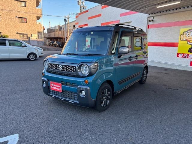 スペーシアギア ハイブリッドＸＺ　ターボ　ツートン４ＷＤ／両側電動スライド／禁煙／ナビＴＶ／Ｂｌｕｅｔｏｏｔｈ／ＬＥＤ／全周囲カメラ／ＥＴＣ／衝突軽減ブレーキ／前席シートヒーター（23枚目）