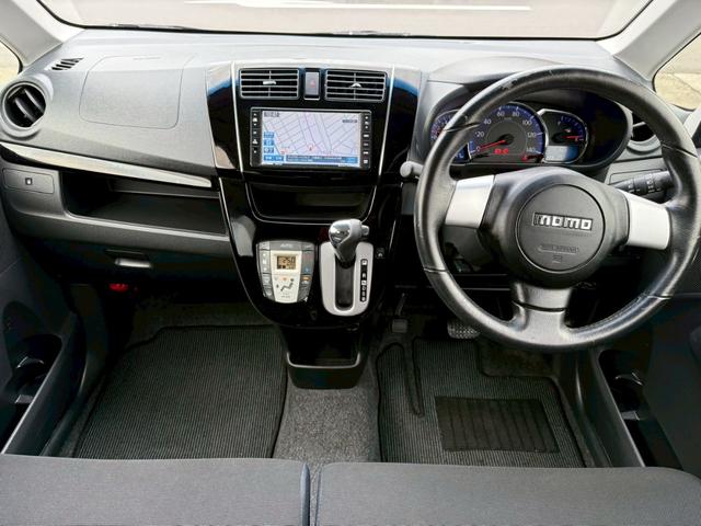ステラ カスタムＲＳ　ナビ　フルセグＴＶ　ＣＤ　ＤＶＤ　Ｂｌｕｅｔｏｏｔｈ　ＥＴＣ　ドラレコ　アイドリングストップ　プッシュスタート　純正１５インチアルミ　ＬＥＤヘッドライト　オートライト　ベンチシート（3枚目）