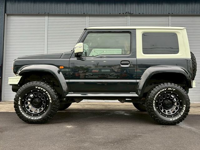 ジムニーシエラ ＪＣ　９インチナビ　４ＷＤ　車高調　ＤＡＭＰエアロ　フルセグＴＶ　ＣＤ　ＤＶＤ再生可　ＬＥＤ　ＥＴＣ　プッシュスタート　セーフティサポート　ヒルディセントコントロール　１６インチアルミ（4枚目）