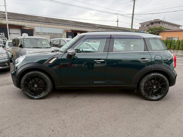 MINI クーパーS クロスオーバー カロッツェリアHDDナビ OZアルミ ブリザックタイヤ CD ETC ターボ プッシュスタート スマートキー アクティブヘッドライト ルーフレール 17インチアルミホイール(4枚目)