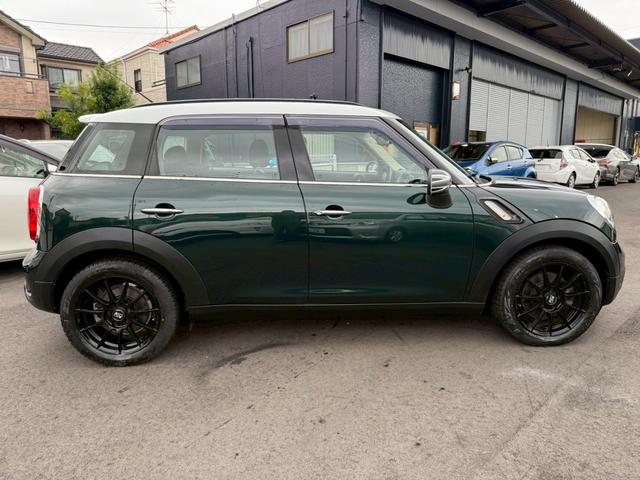 MINI クーパーS クロスオーバー カロッツェリアHDDナビ OZアルミ ブリザックタイヤ CD ETC ターボ プッシュスタート スマートキー アクティブヘッドライト ルーフレール 17インチアルミホイール(5枚目)