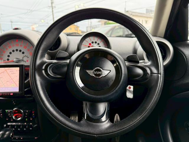 MINI クーパーS クロスオーバー カロッツェリアHDDナビ OZアルミ ブリザックタイヤ CD ETC ターボ プッシュスタート スマートキー アクティブヘッドライト ルーフレール 17インチアルミホイール(22枚目)