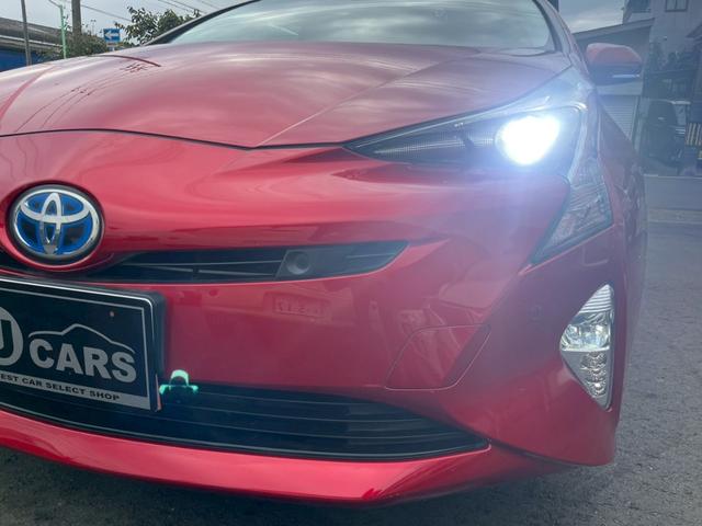 プリウス Aツーリングセレクション 純正9インチナビ フルセグTV CD DVD Bluetooth バックカメラ ETC トヨタセーフティセンス 車線逸脱警報 ヒルディセントコントロール パーキングアシスト 純正17インチアルミ(39枚目)