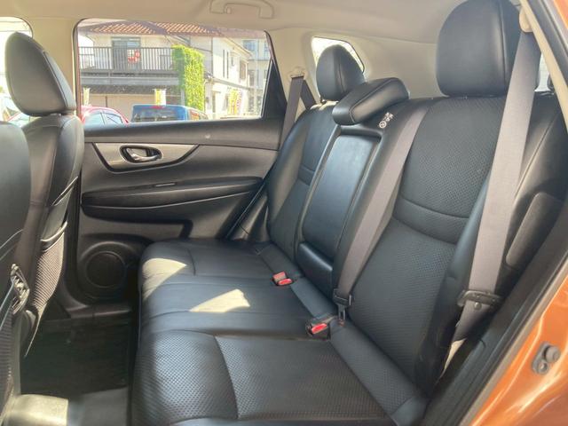 エクストレイル 20X エマージェンシーブレーキパッケージ 純正ナビ フルセグTV CD DVD Blu-ray Bluetooth バックカメラ ETC 合革シート シートヒーター 純正17インチアルミ エマージェンシーブレーキ プッシュスタート LED(10枚目)