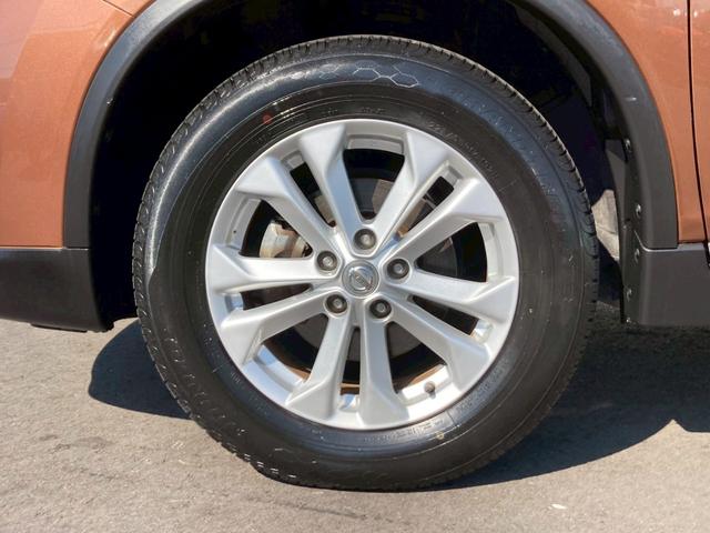 エクストレイル 20X エマージェンシーブレーキパッケージ 純正ナビ フルセグTV CD DVD Blu-ray Bluetooth バックカメラ ETC 合革シート シートヒーター 純正17インチアルミ エマージェンシーブレーキ プッシュスタート LED(40枚目)