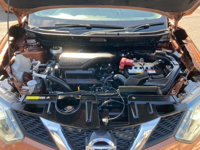 エクストレイル 20X エマージェンシーブレーキパッケージ 純正ナビ フルセグTV CD DVD Blu-ray Bluetooth バックカメラ ETC 合革シート シートヒーター 純正17インチアルミ エマージェンシーブレーキ プッシュスタート LED(44枚目)