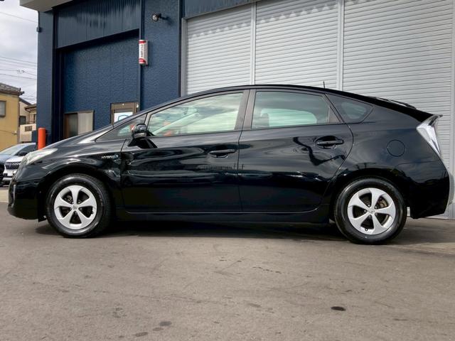 プリウス S 純正ナビ ワンセグTV Bluetooth ETC バックカメラ プッシュスタート スペアキー有 純正15インチアルミ オートライト(3枚目)