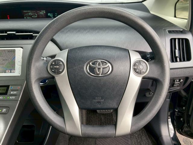 プリウス S 純正ナビ ワンセグTV Bluetooth ETC バックカメラ プッシュスタート スペアキー有 純正15インチアルミ オートライト(22枚目)