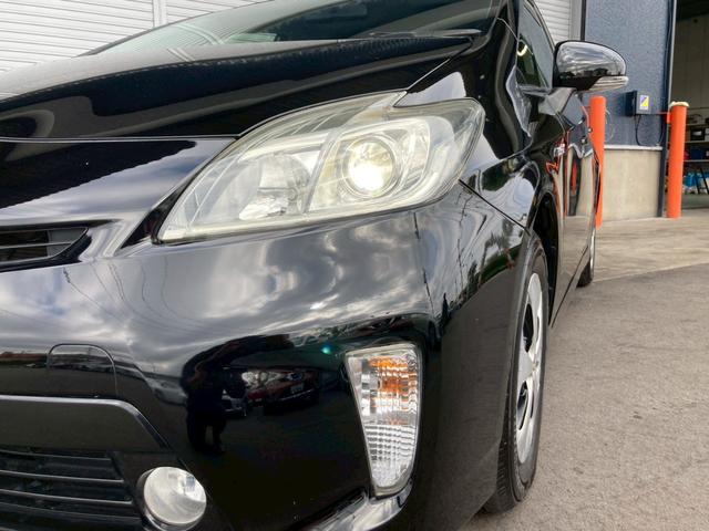 プリウス S 純正ナビ ワンセグTV Bluetooth ETC バックカメラ プッシュスタート スペアキー有 純正15インチアルミ オートライト(38枚目)