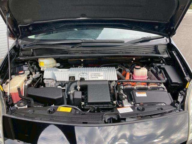 プリウス S 純正ナビ ワンセグTV Bluetooth ETC バックカメラ プッシュスタート スペアキー有 純正15インチアルミ オートライト(43枚目)