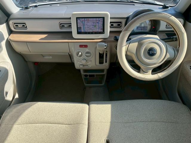 アルトラパン S 純正ナビ ワンセグTV CD ベンチシート 踏み間違い防止機能 ドラレコ シートヒーター オートライト セーフティサポート プッシュスタート アイドリングストップ(5枚目)