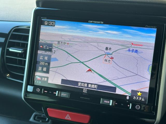 Ｎ－ＢＯＸカスタム Ｇ・Ｌパッケージ　社外ナビ／リアカメラ　／スマートキー　／両側電動スライドドア／ＥＴＣ／オートエアコン／純正１５インチアルミ／ＨＩＤヘッドライト（オートライト機能付）／（7枚目）