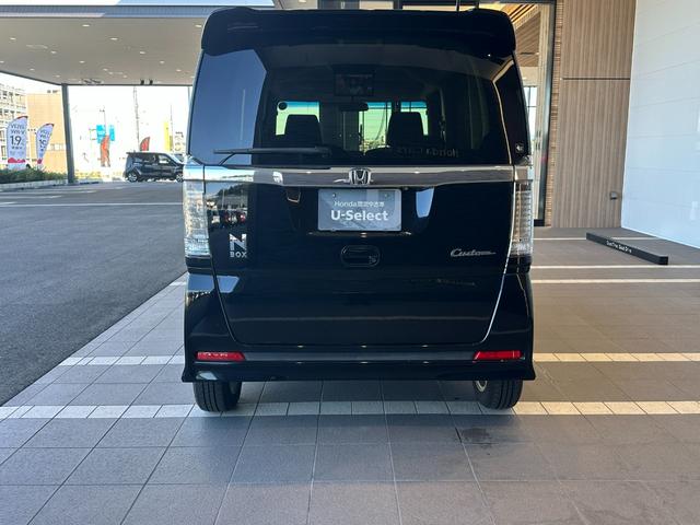 Ｎ－ＢＯＸカスタム Ｇ・Ｌパッケージ　社外ナビ／リアカメラ　／スマートキー　／両側電動スライドドア／ＥＴＣ／オートエアコン／純正１５インチアルミ／ＨＩＤヘッドライト（オートライト機能付）／（35枚目）