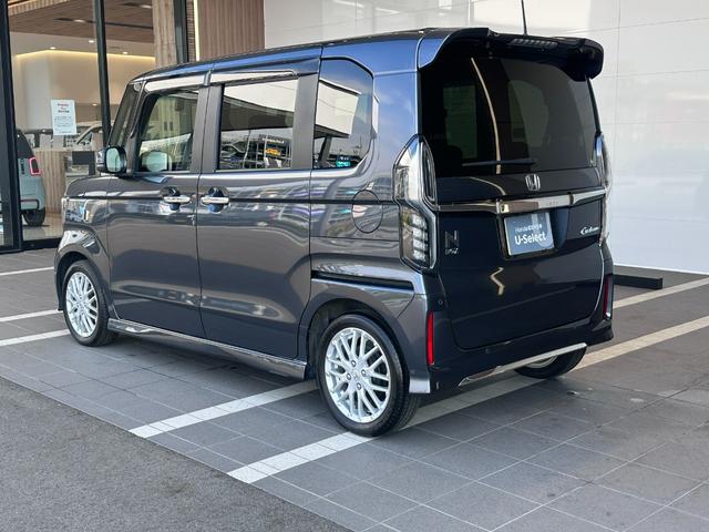 N-BOXカスタム Lターボ ギャザズナビ/リアカメラ/スマートキー/ETC/両側電動スライドドア/オートエアコン/LEDヘッドライト(オートライト機能付)/純正15インチアルミ/サイドカーテンエアバッグ&サイドエアバッグ/(50枚目)