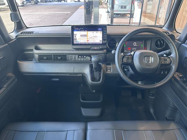 N-BOXカスタム ターボコーディネートスタイル ギャザズナビ/リアカメラ/スマートキー/両側電動スライドドア/LEDヘッドライト(オートライト機能付)/純正15インチアルミ/マルチビューカメラ/前席シートヒーター(2枚目)