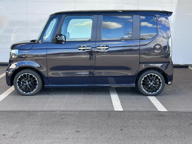 N-BOXカスタム ターボコーディネートスタイル ギャザズナビ/リアカメラ/スマートキー/両側電動スライドドア/LEDヘッドライト(オートライト機能付)/純正15インチアルミ/マルチビューカメラ/前席シートヒーター(34枚目)