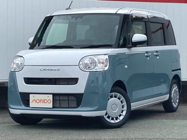 ダイハツ ムーヴキャンバス ストライプスX 新車保証継承 ETC
