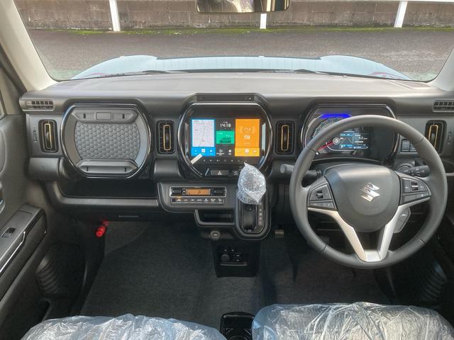 ハスラー ハイブリッドＸ　全方位モニター９インチメモリーナビゲーション　ＥＴＣ　カープレイ　アンドロイドオート　ＣＤ　ＤＶＤ再生　２トーンカラー　ナビ　テレビ　シートヒーター　グー鑑定　グー故障診断　保証継承（71枚目）