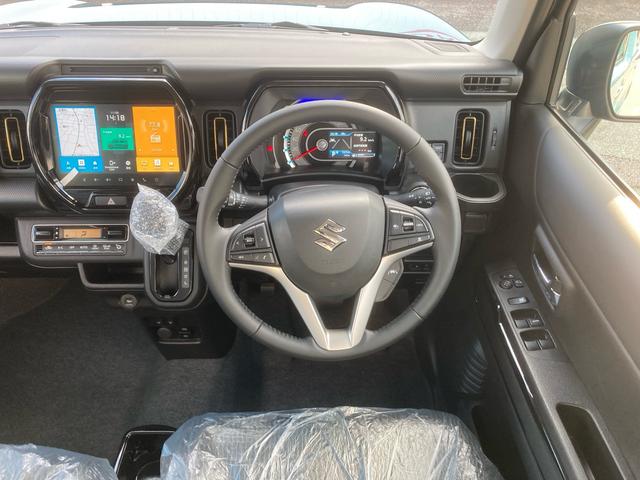 ハスラー ハイブリッドＸ　全方位モニター９インチメモリーナビゲーション　ＥＴＣ　カープレイ　アンドロイドオート　ＣＤ　ＤＶＤ再生　２トーンカラー　ナビ　テレビ　シートヒーター　グー鑑定　グー故障診断　保証継承（72枚目）