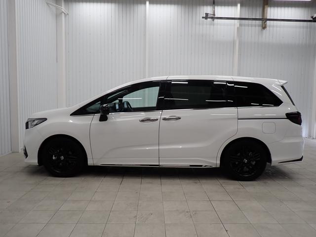 オデッセイハイブリッド e:HEVアブソルート・EXブラックエディション 両側電動スライドドア・後席モニター・ホンダセンシング・障害物センサー・全方位カメラ・パワーゲート・黒本革・電動シート・シートヒーター・LEDライト・純正AW・純正ナビ・TV・DVD・ETC・ドラレコ(60枚目)