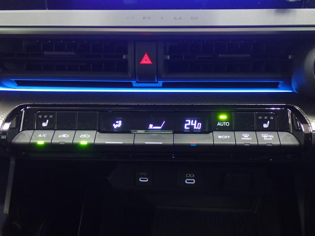 プリウス G トヨタセーフティセンス・障害物センサー・BSM・シートヒーター・LEDヘッドライト・スマートキー・純正AW・8型純正ディスプレイAD・バックカメラ・TV・Bluetooth・ETC・ドラレコ・AC電源(24枚目)