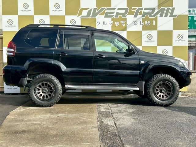 ランドクルーザープラド TXリミテッド ●デルタフォースアルミホイール●リフトアップ●グッドリッチタイヤ●ルーフレール●社外ナビ●バックカメラ●社外グリル●シートカバー(5枚目)