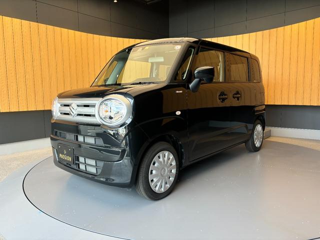 ワゴンＲスマイル ハイブリッドＳ　車検８年２月　両側電動スライドドア　衝突被害軽減ブレーキ　コーナーセンサー　スマートキー　シートヒーター　アイドリングストップ　ベンチシート　横滑り防止機能光軸調整機能　電動格納ドアミラー（3枚目）