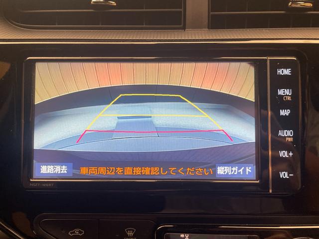アクア Ｓ　車検２年　衝突被害軽減ブレーキ　スマートキー　電動格納ドアミラー　トヨタ純正ナビ　バックカメラ　ドライブレコーダー　ＬＥＤヘッドライト　オートエアコン　光軸調整機能　横滑り防止機能（19枚目）