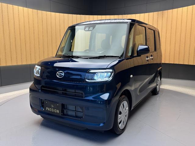 タント Ｌ　届出済未使用車　両側スライドドア　衝突被害軽減ブレーキ　コーナーセンサー　スマートキー　アイドリングストップ　ＬＥＤヘッドライト　ベンチシート　横滑り防止機能　オートエアコン　電動格納ドアミラー（3枚目）