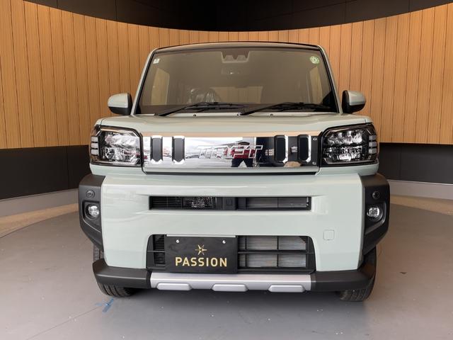 タフト Ｇ　クロムベンチャー　届出済未使用車　衝突被害軽減ブレーキ　コーナーセンサー　スマートキー　シートヒーター　ＬＥＤヘッドライト　バックカメラ　電動格納ドアミラー　電子パーキング　アルミホイール　アイドリングストップ（5枚目）