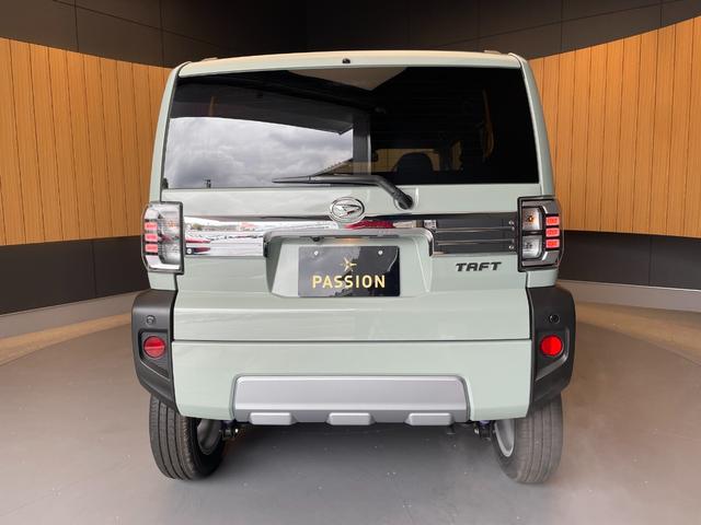 タフト Ｇ　クロムベンチャー　届出済未使用車　衝突被害軽減ブレーキ　コーナーセンサー　スマートキー　シートヒーター　ＬＥＤヘッドライト　バックカメラ　電動格納ドアミラー　電子パーキング　アルミホイール　アイドリングストップ（8枚目）