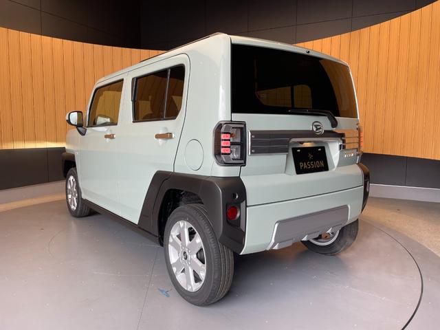 タフト Ｇ　クロムベンチャー　届出済未使用車　衝突被害軽減ブレーキ　コーナーセンサー　スマートキー　シートヒーター　ＬＥＤヘッドライト　バックカメラ　電動格納ドアミラー　電子パーキング　アルミホイール　アイドリングストップ（9枚目）