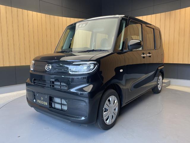 タント Ｌ　届出済未使用車　両側スライドドア　衝突被害軽減ブレーキ　コーナーセンサー　スマートキー　アイドリングストップ　ＬＥＤヘッドライト　ベンチシート　横滑り防止機能　オートエアコン　電動格納ドアミラー（4枚目）