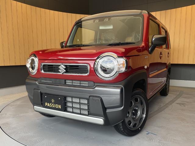 ハスラー ハイブリッドＧ　届出済未使用車　衝突被害軽減ブレーキ　コーナーセンサー　スマートキー　アダクティブクルーズコントロール　ＬＥＤヘッドライト　アイドリングストップ　電動格納ドアミラー　オートエアコン　シートヒーター（3枚目）
