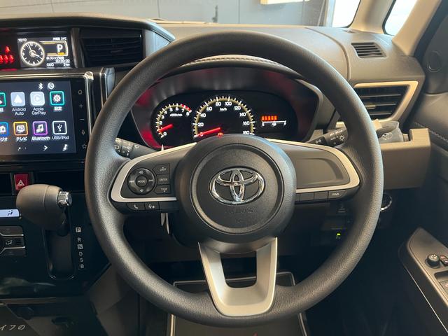 ルーミー G 登録済未使用車 両側電動スライドドア ディスプレイオーディオ 衝突被害軽減ブレーキ コーナーセンサー スマートキー LEDヘッドライト 電動格納ドアミラー バックカメラ アイドリングストップ(16枚目)