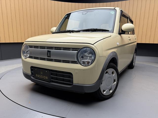 アルトラパン Ｌ　車検８年５月　衝突被害軽減ブレーキ　スマートキー　アイドリングストップ　シートヒーター　セキュリティアラーム　電動格納ドアミラー　ベンチシート　横滑り防止機能　光軸調整機能　パワーウインドウ（4枚目）