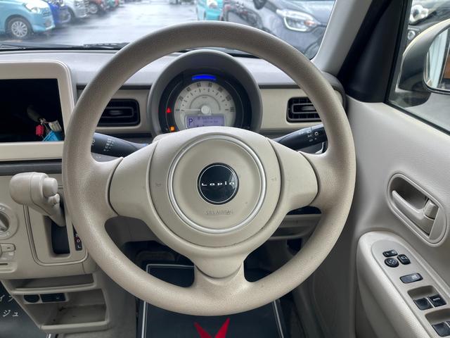 アルトラパン Ｌ　車検８年５月　衝突被害軽減ブレーキ　スマートキー　アイドリングストップ　シートヒーター　セキュリティアラーム　電動格納ドアミラー　ベンチシート　横滑り防止機能　光軸調整機能　パワーウインドウ（14枚目）